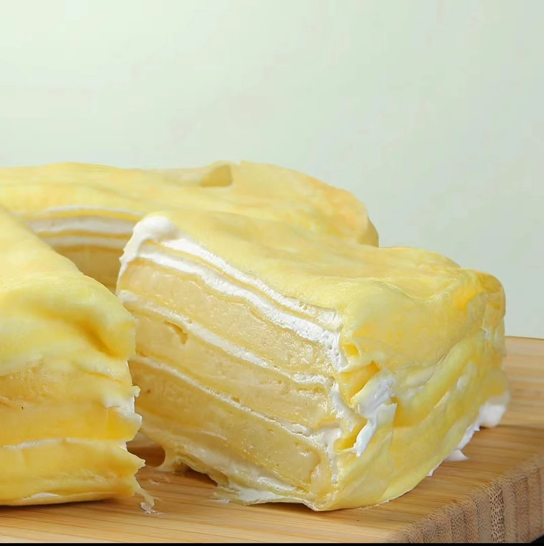 莒南同城配送到家 鲜果小时达 榴莲千层净重400g