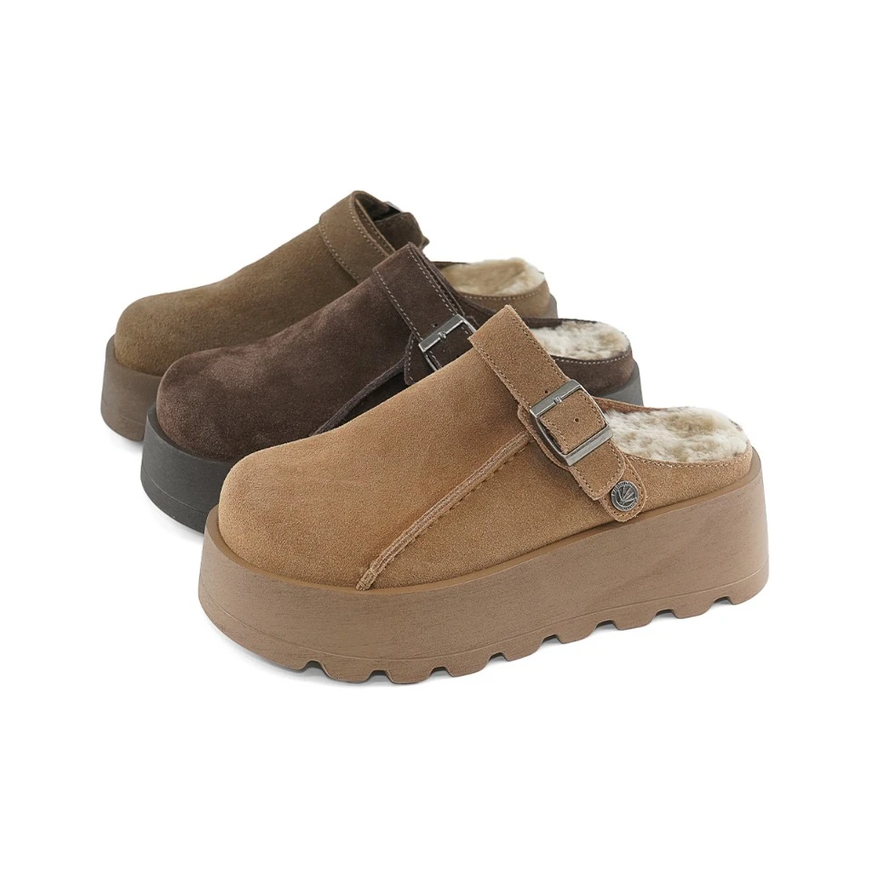 杜米亚时尚百搭气质休闲穆勒半拖鞋D8777376A