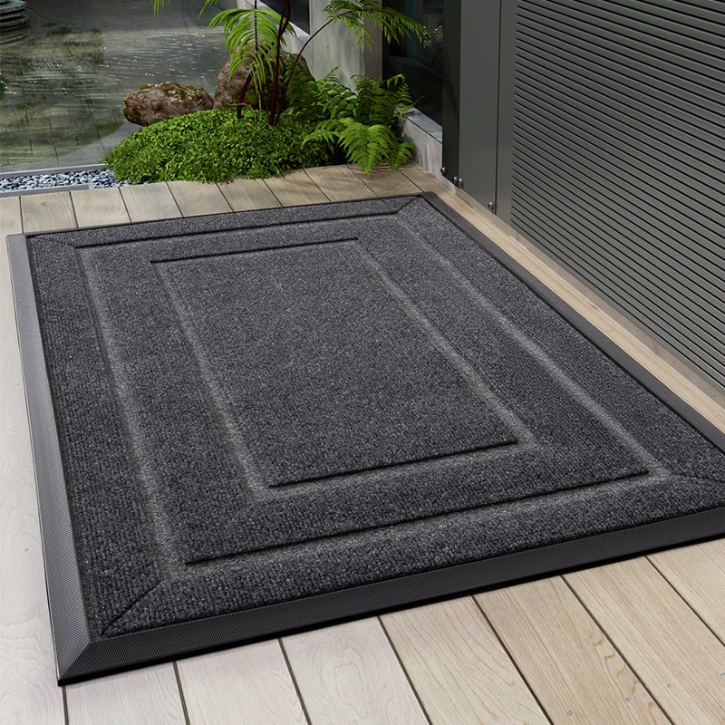 家用别墅大门口入户门地垫室外商场进门加厚防滑蹭土地毯门垫垫子