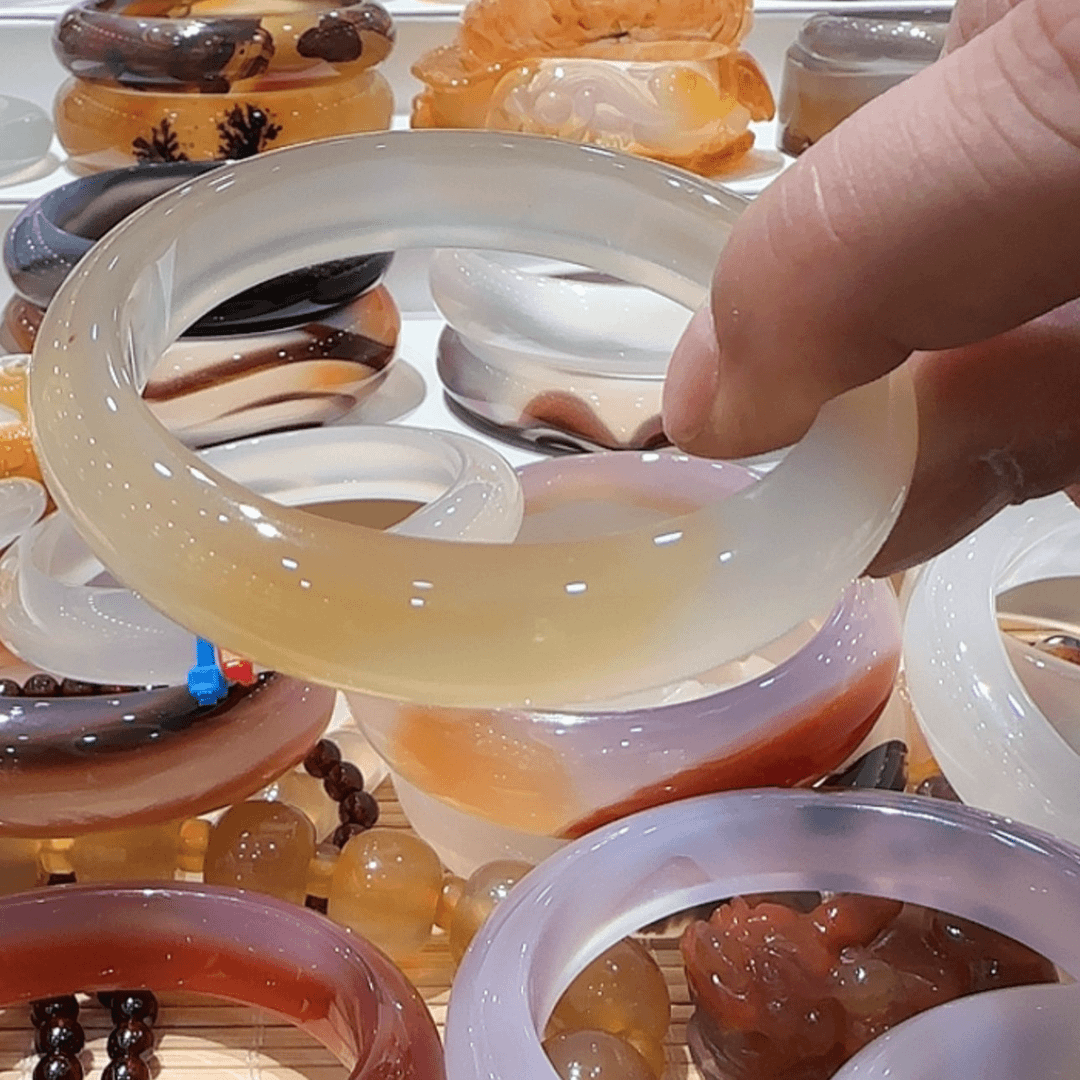【闪购商品】玛瑙/玉髓手镯未镶嵌