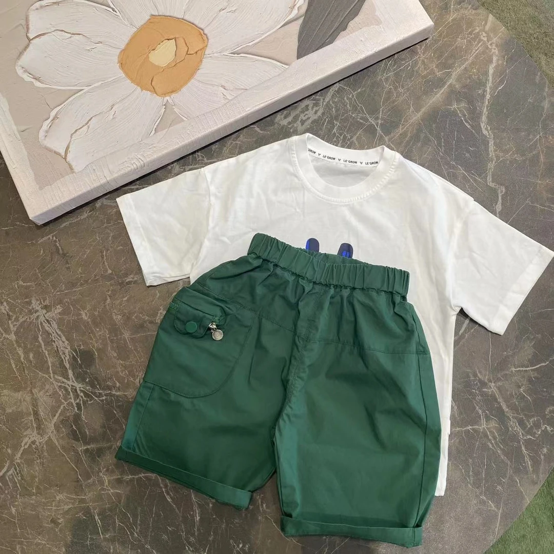 胡子头夏季男宝立体大口袋工装裤XQ067