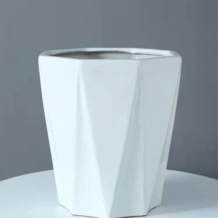 花盆陶瓷花盆大号特大号清仓捡漏带托盘微瑕特惠陶瓷花盆欧式简约