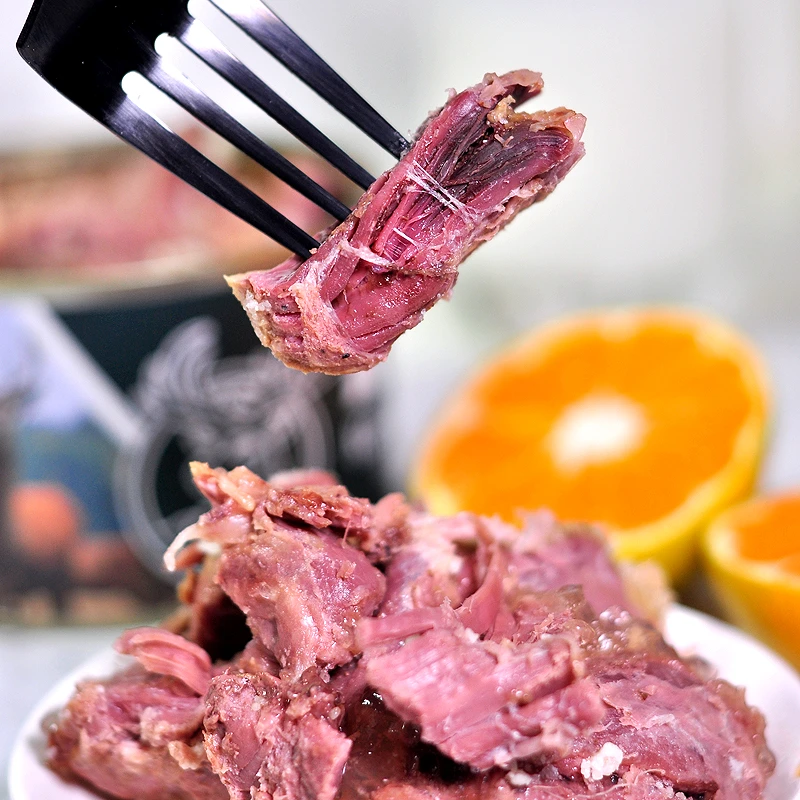 卡勒德.俄式风味鹿肉罐头方便食品开封即食下饭菜下酒菜400克