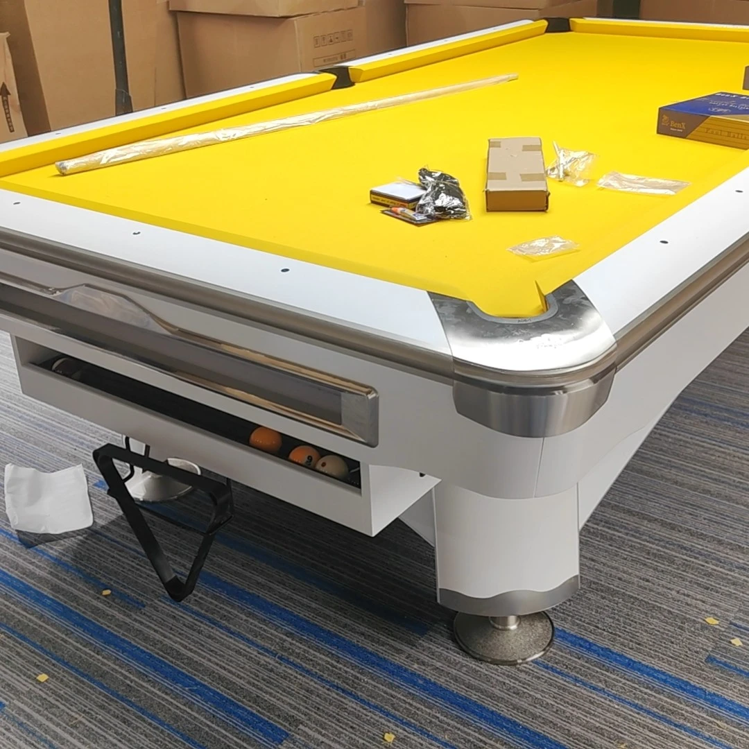 九球桌工厂强利美式中式斯诺克台球桌