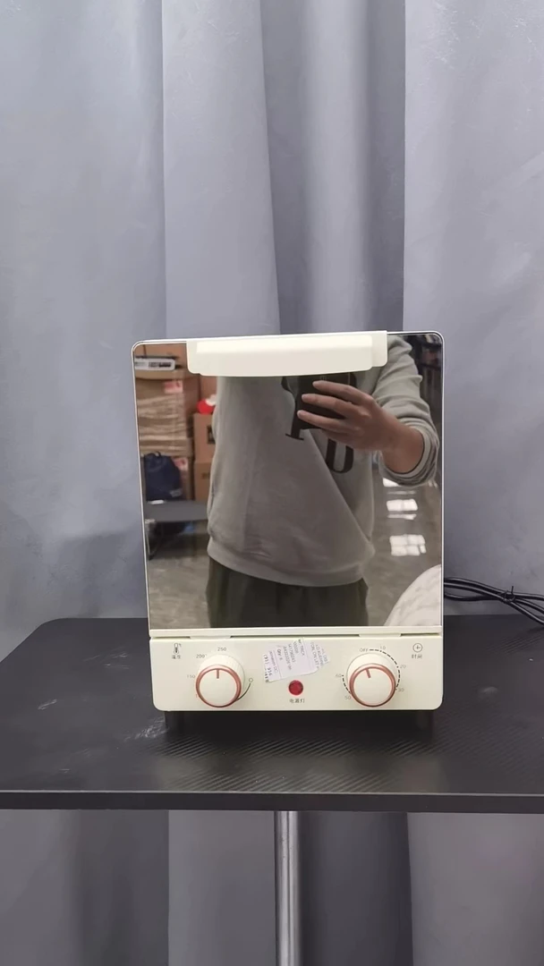 镜面烤箱多功能高级三层立式大容量烤箱