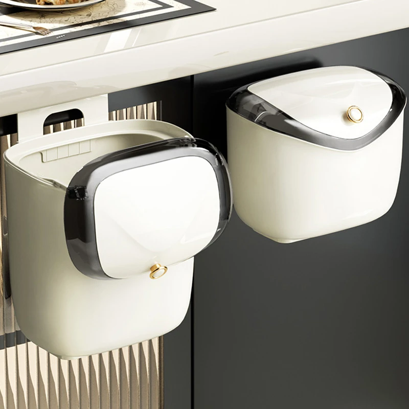 壁挂垃圾桶翻盖大容量厨余家用卫生间纸篓厕所专用厨房悬挂式带盖