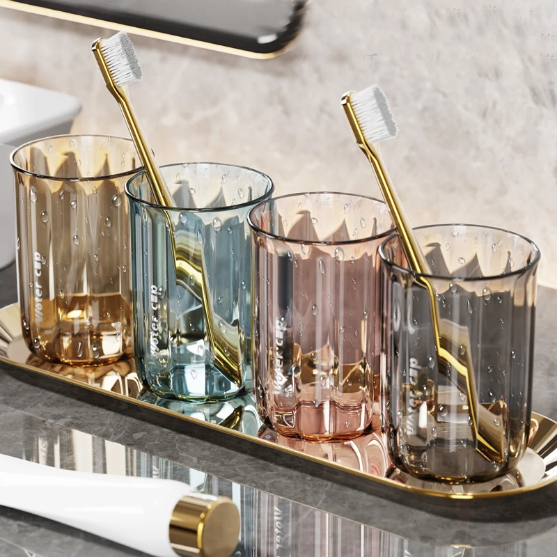 漱口杯刷牙的杯子家用高档2023新款牙具杯洗漱杯高颜值牙缸高级感