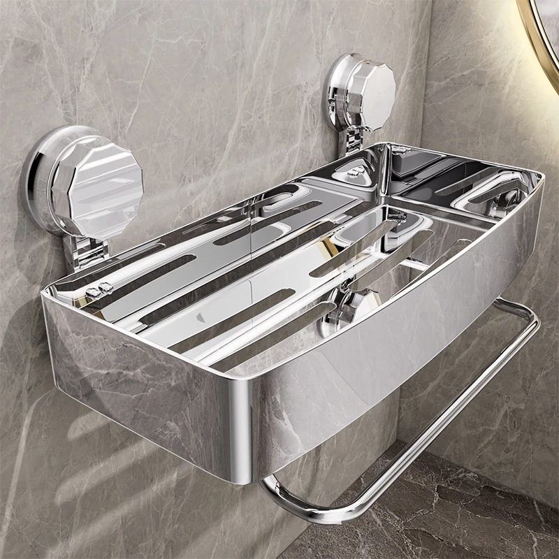 吸盘置物架卫生间浴室厕所免打孔壁挂墙上洗手洗漱台收纳各种神器