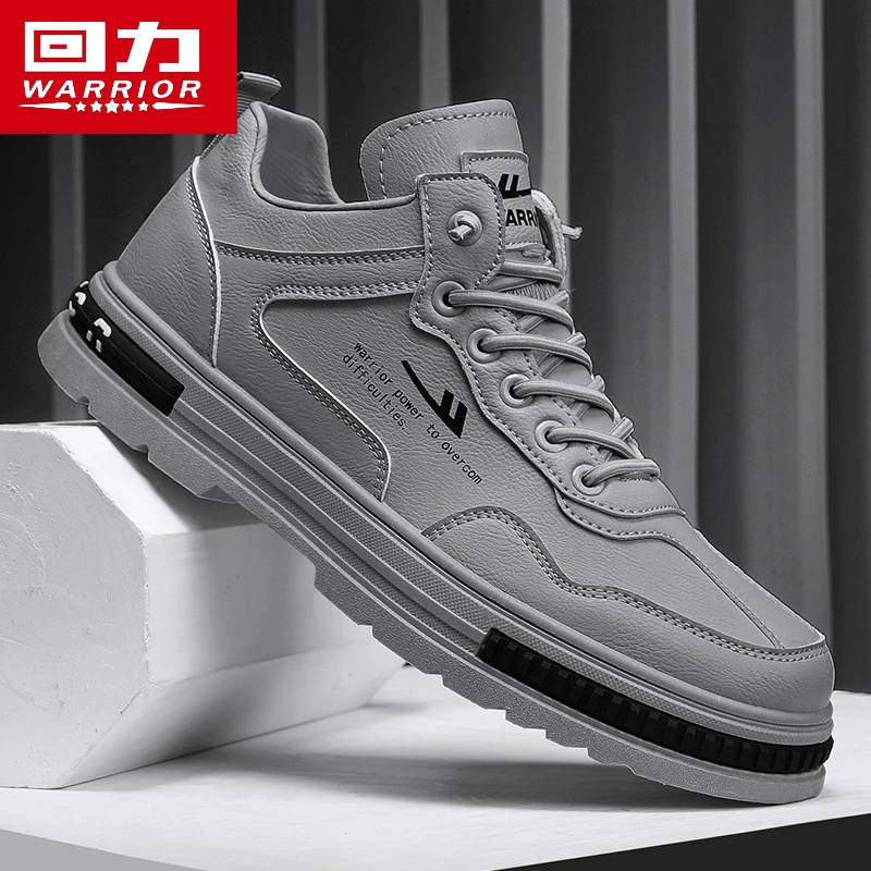 回力正品男鞋秋季新款潮流百搭板鞋男士高级感休闲小皮鞋网红潮鞋