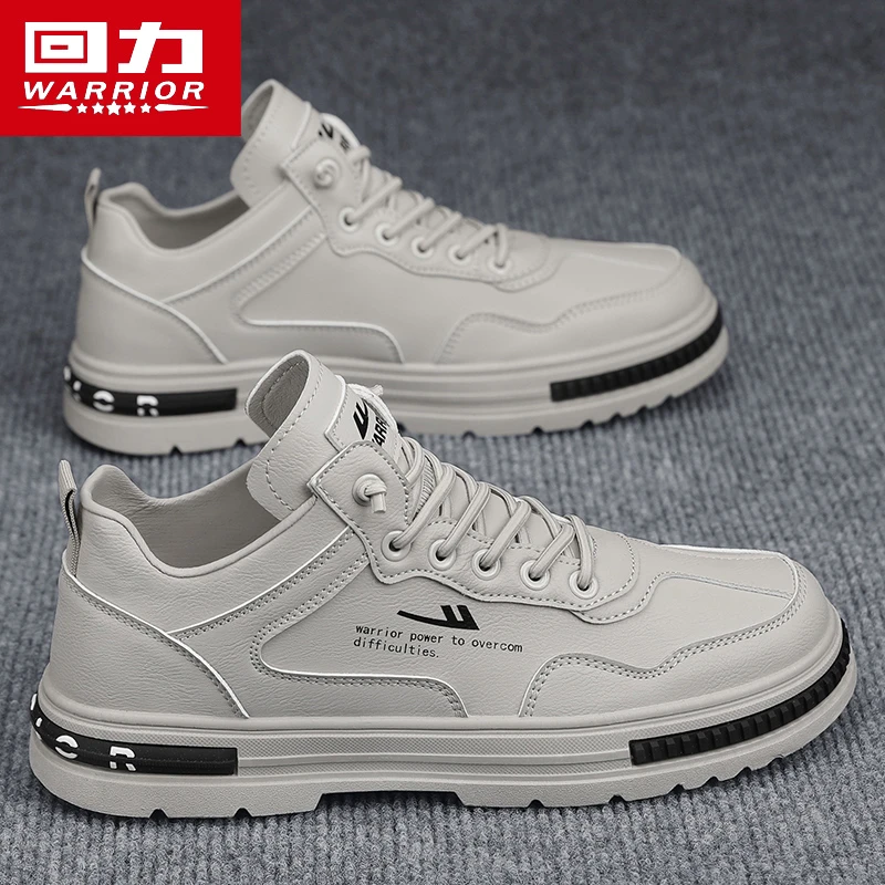 回力正品男鞋春季新款潮流百搭休闲鞋子男士工作上班商务正装皮鞋