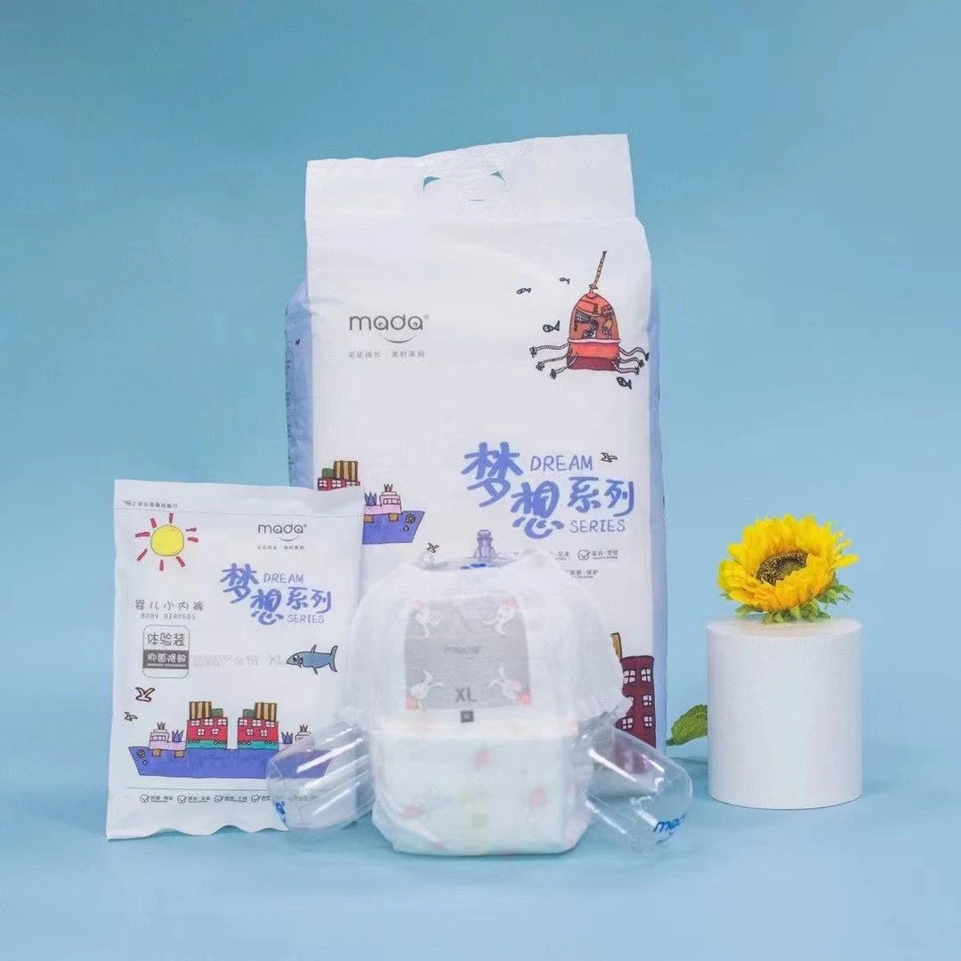 Mada梦想系列防侧漏亲肤纸尿裤透气超薄