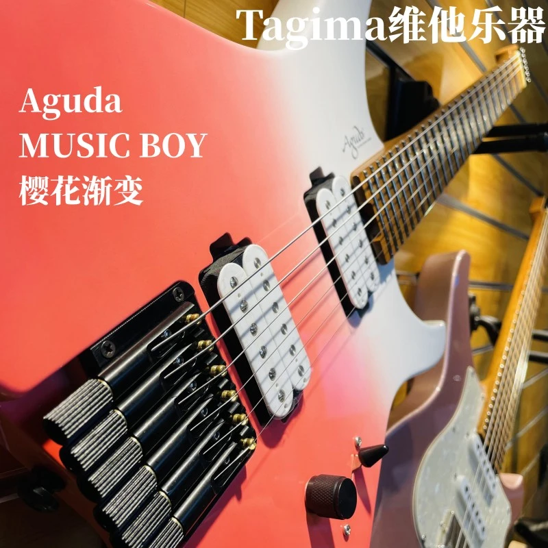 AgudaAguda MUSIC BOY无头电吉他