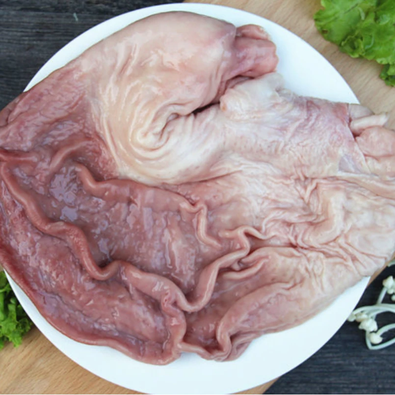 福利 新鲜黑毛土猪猪肚2个