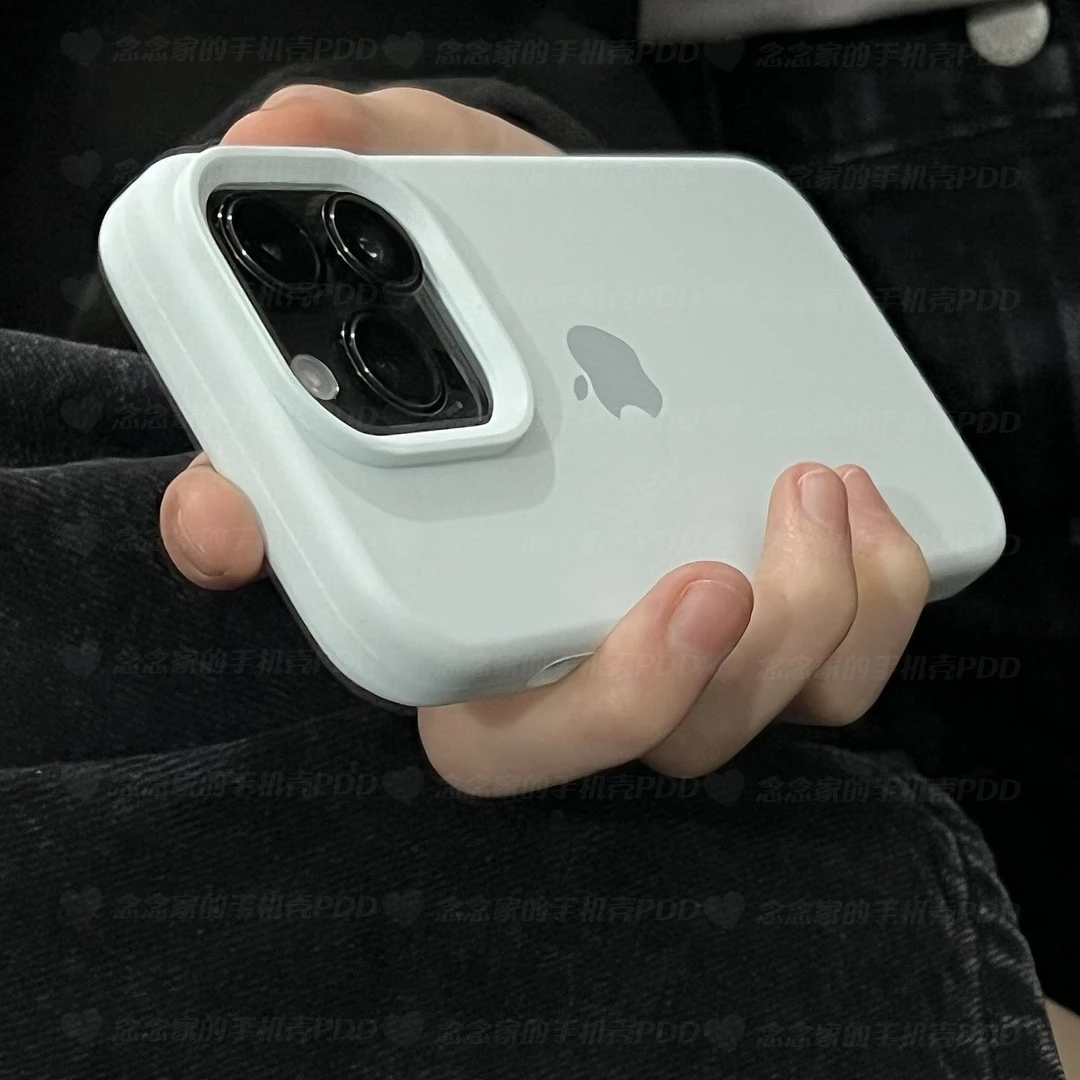 新天蓝iPhone13promax手机壳15液态硅胶适用苹果14pro保护套11/12