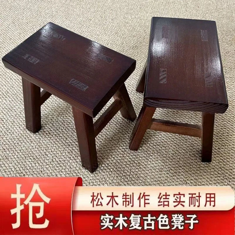 小板凳凳子家用加厚小木凳耐用成人舞蹈跳舞安装换鞋儿童实木矮凳