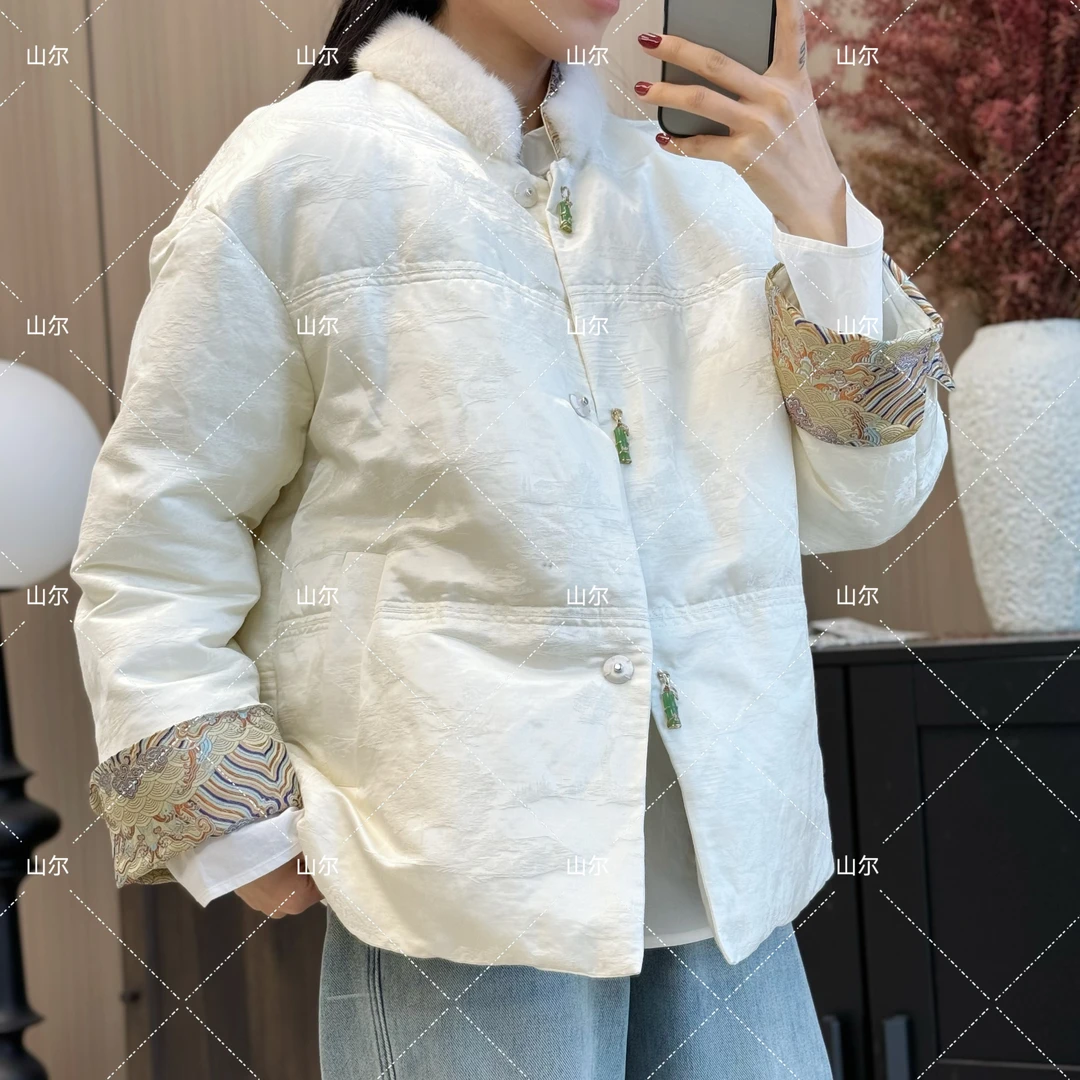 山.尔【鹤隐】国风羽绒服#36