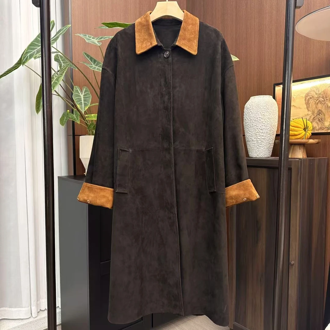 山.尔【染章】长款绵羊皮秋冬外套大衣风衣合集