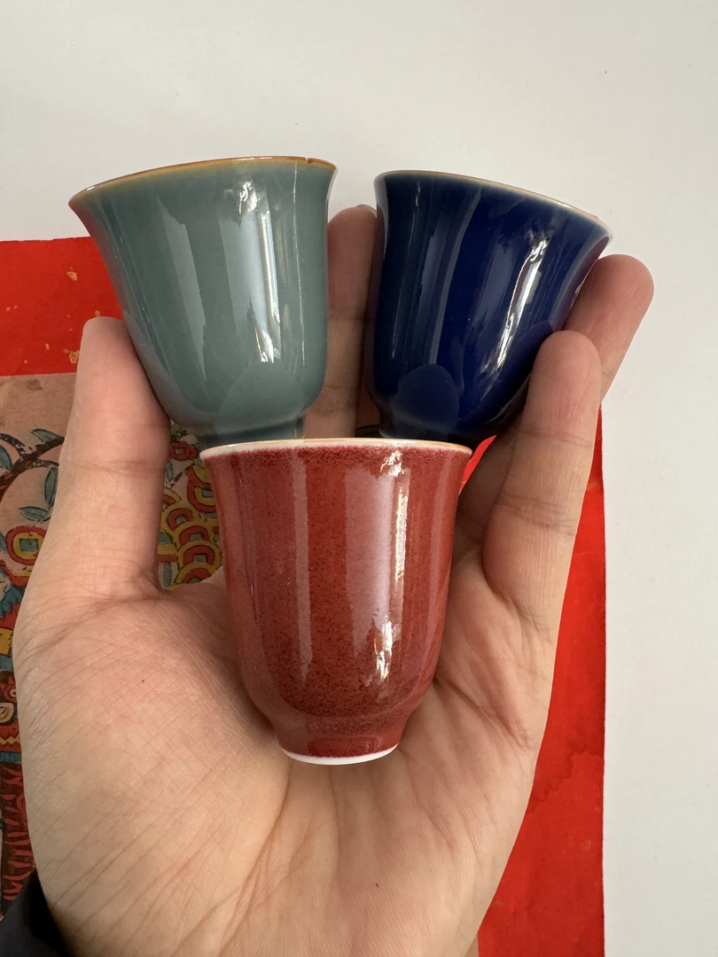 随机发景德镇单色釉主人杯福袋