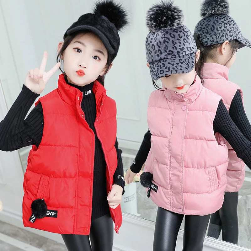 儿童马甲25秋装新款童装男女童冬季坎肩背心棉衣马甲女大童马甲