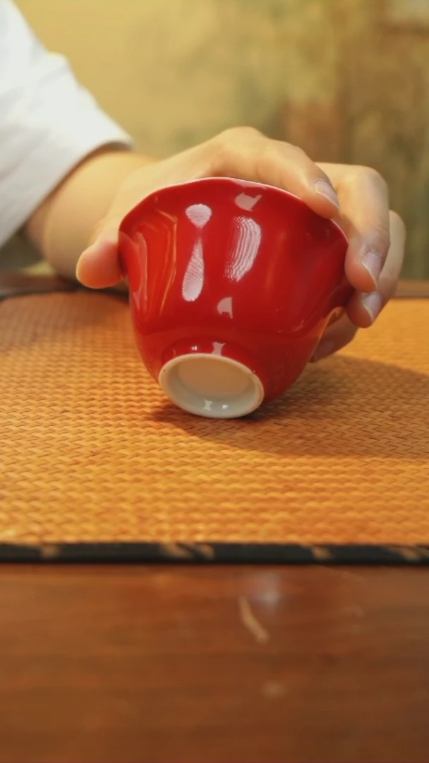 【闪购商品】瓷红杯