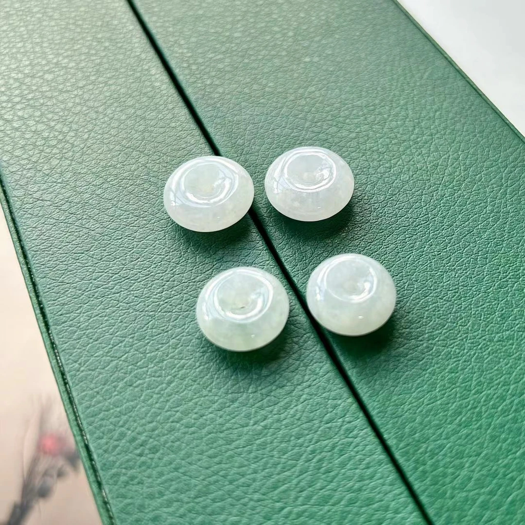 非金属仿水晶吊坠 EM206L   圆形平安扣单个吊坠   多样化发其一