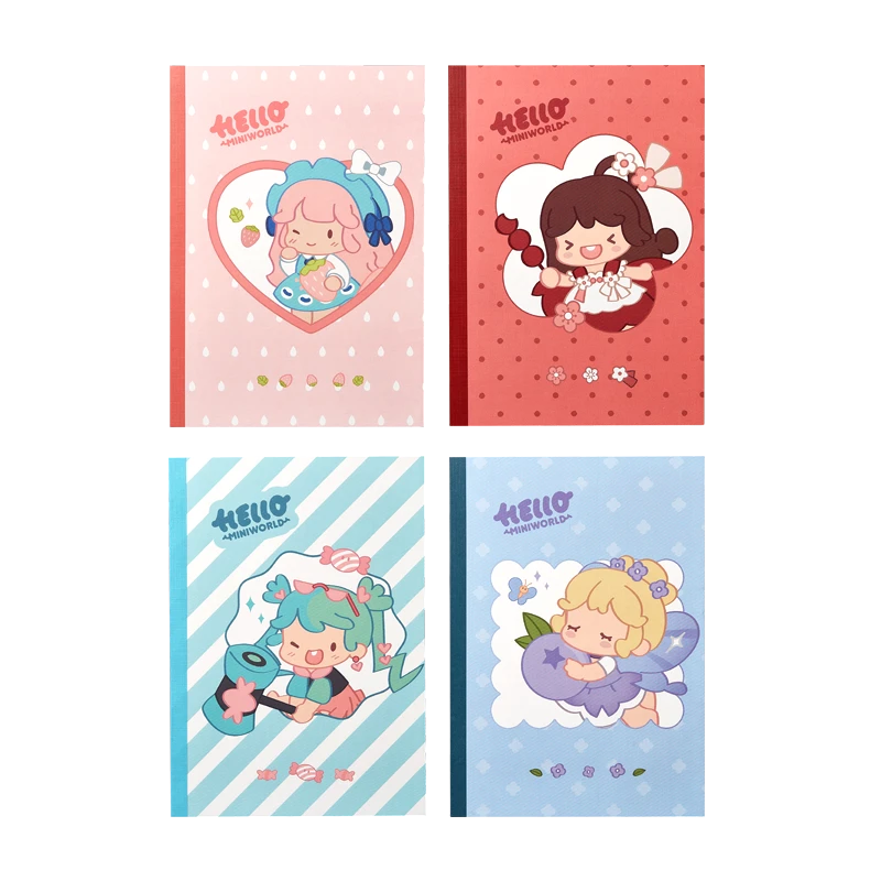 齐心mini世界专属触感记录内页无线小本高中生本子本笔记本页本装