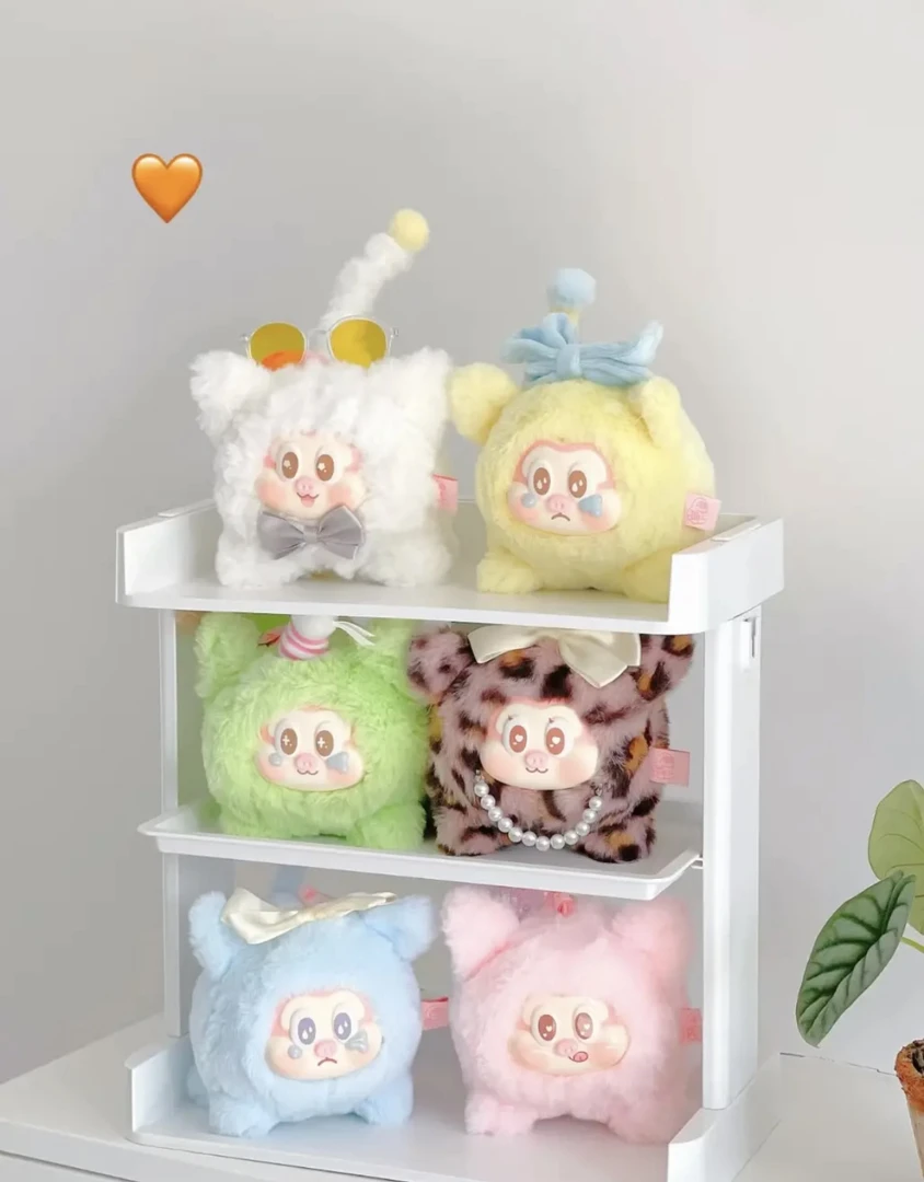 【拆盒】The Sllo飞天小猪系列毛绒盲盒手办