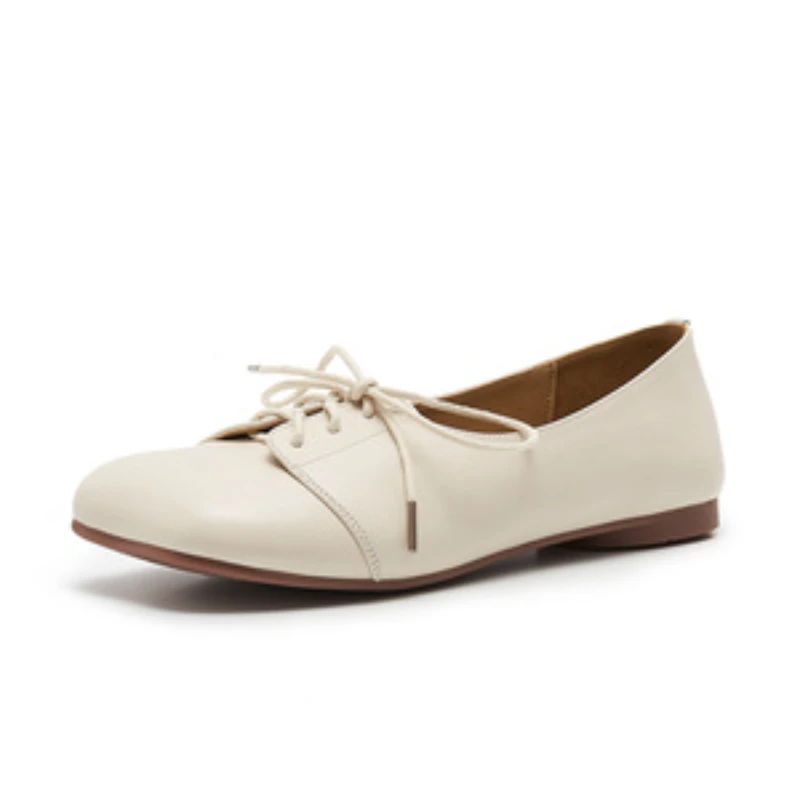 21712真皮深口单鞋女