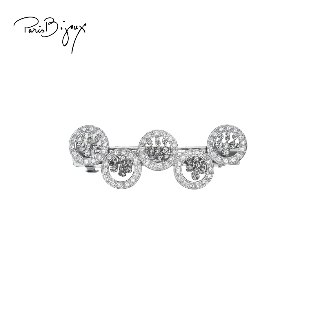 圆形拼接灵动发夹