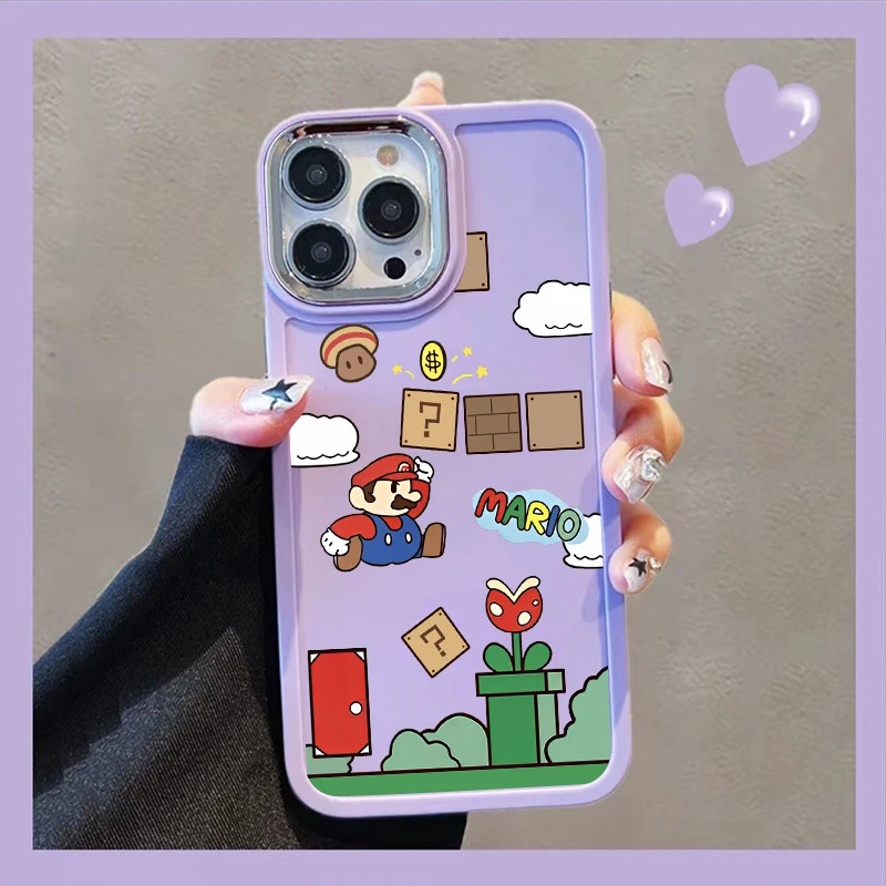 苹果14手机壳13可爱iPhone11promax趣味12新款xs硅胶xr保护套8p软