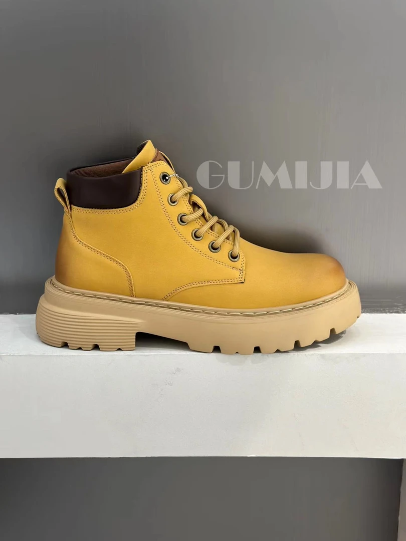 Gumijia/古米茄秋冬老爹鞋潮流厚底潮鞋跑步男鞋运动休闲23-6603