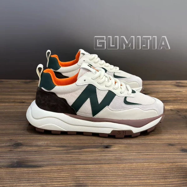 Gumijia/24早秋款 减震超轻时尚百搭舒透气运动休闲男鞋860639