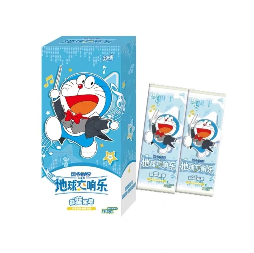【小婷拆卡】卡游 哆啦A梦大雄的地球交响乐收藏卡牌盲盒（代拆）