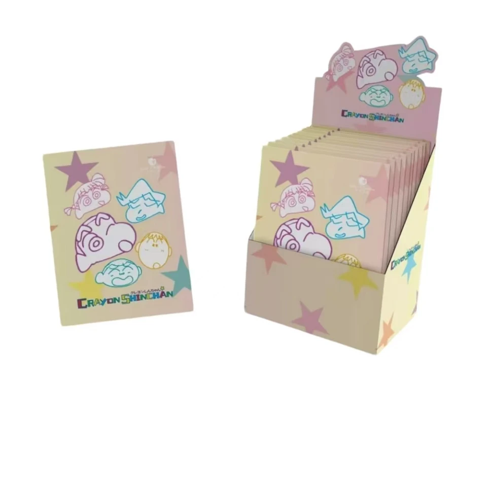 【小婷拆卡】（叠叠+找涂鸦）蜡笔小新二创介意勿拍徽章盲盒（代拆）