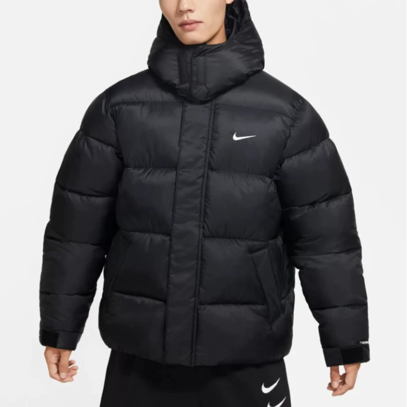 NIKE耐克面包服男装运动连帽宽松保暖休闲时尚外套棉服DQ4921-010