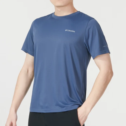 哥伦比亚Columbia跑步健身训练服舒适透气半袖运动短袖 AE1419478
