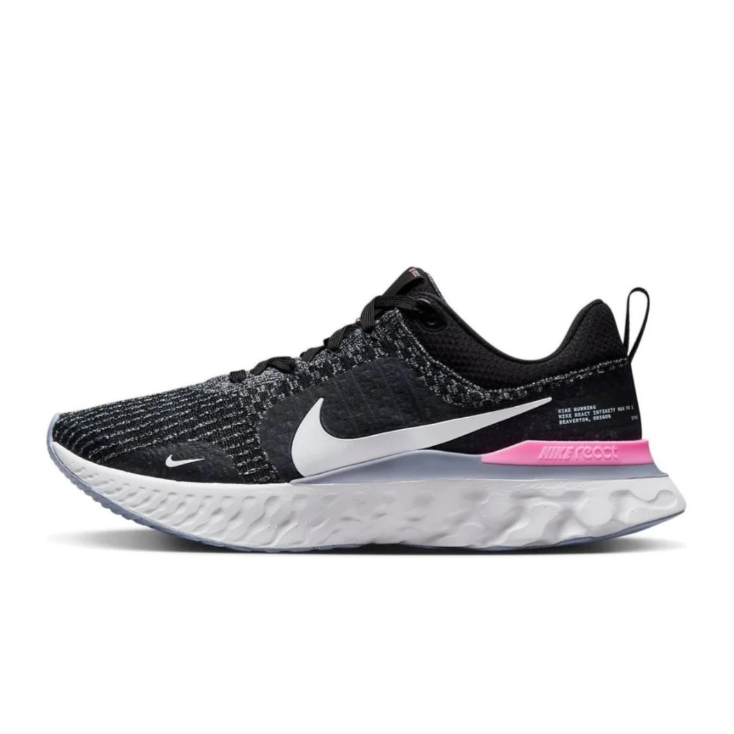 Nike耐克 REACT 3 男子缓震耐磨透气休闲鞋跑步运动鞋 DZ3014-001