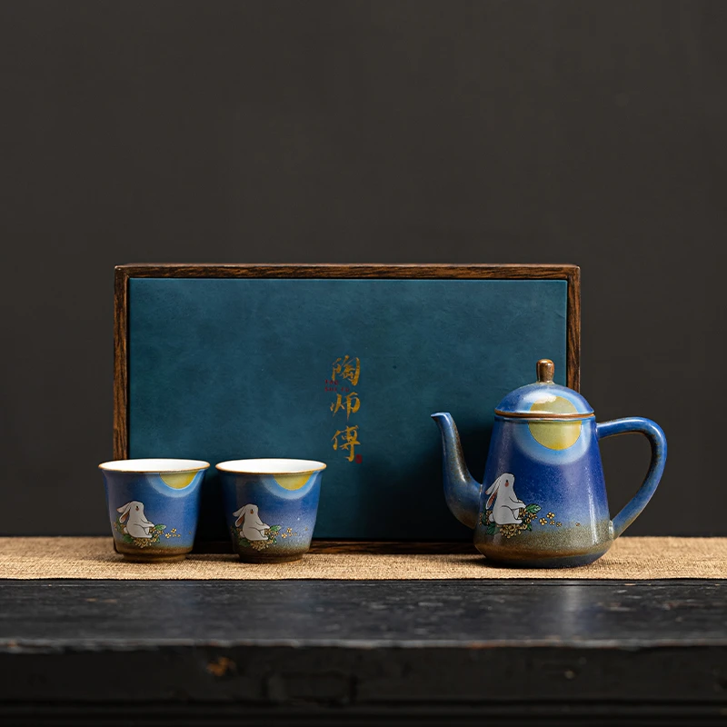 陶瓷功夫茶具套装家用茶杯茶壶简约现代泡茶德化白瓷小套办公