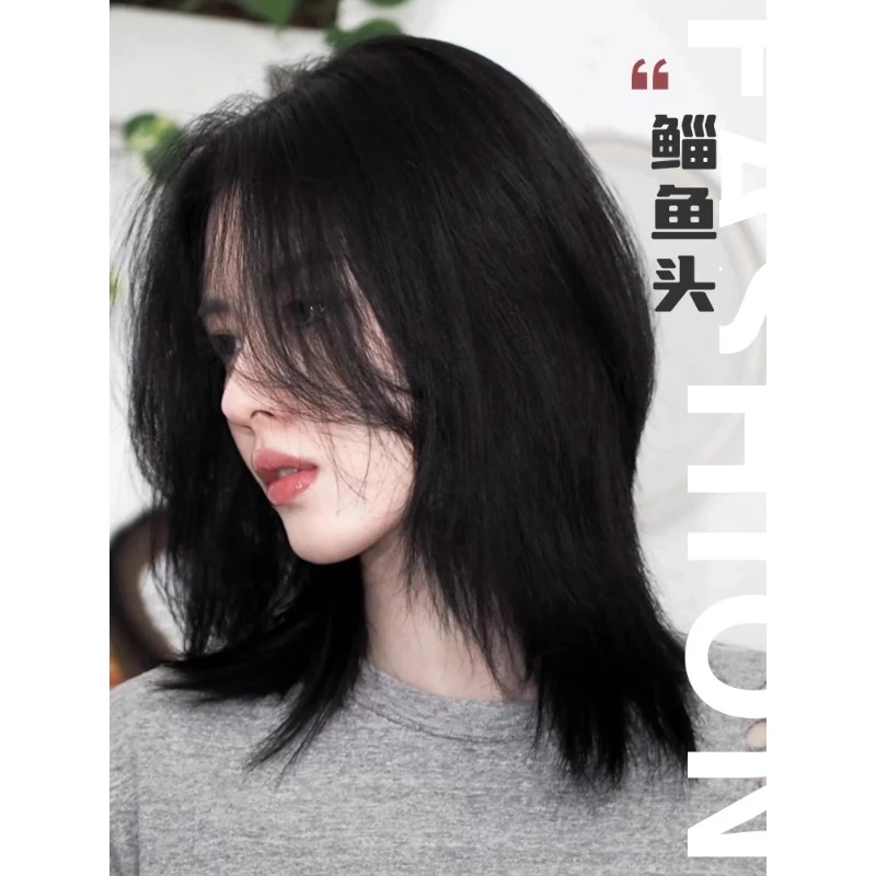 【薇薇专属】美宿假发狼尾男女同款短发cos日系鲻鱼头假发头套