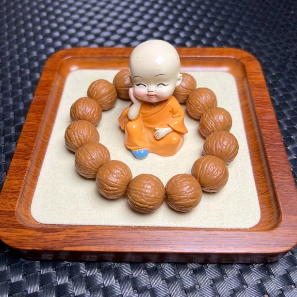 猴头核桃珠串原生态聚宝盆手串