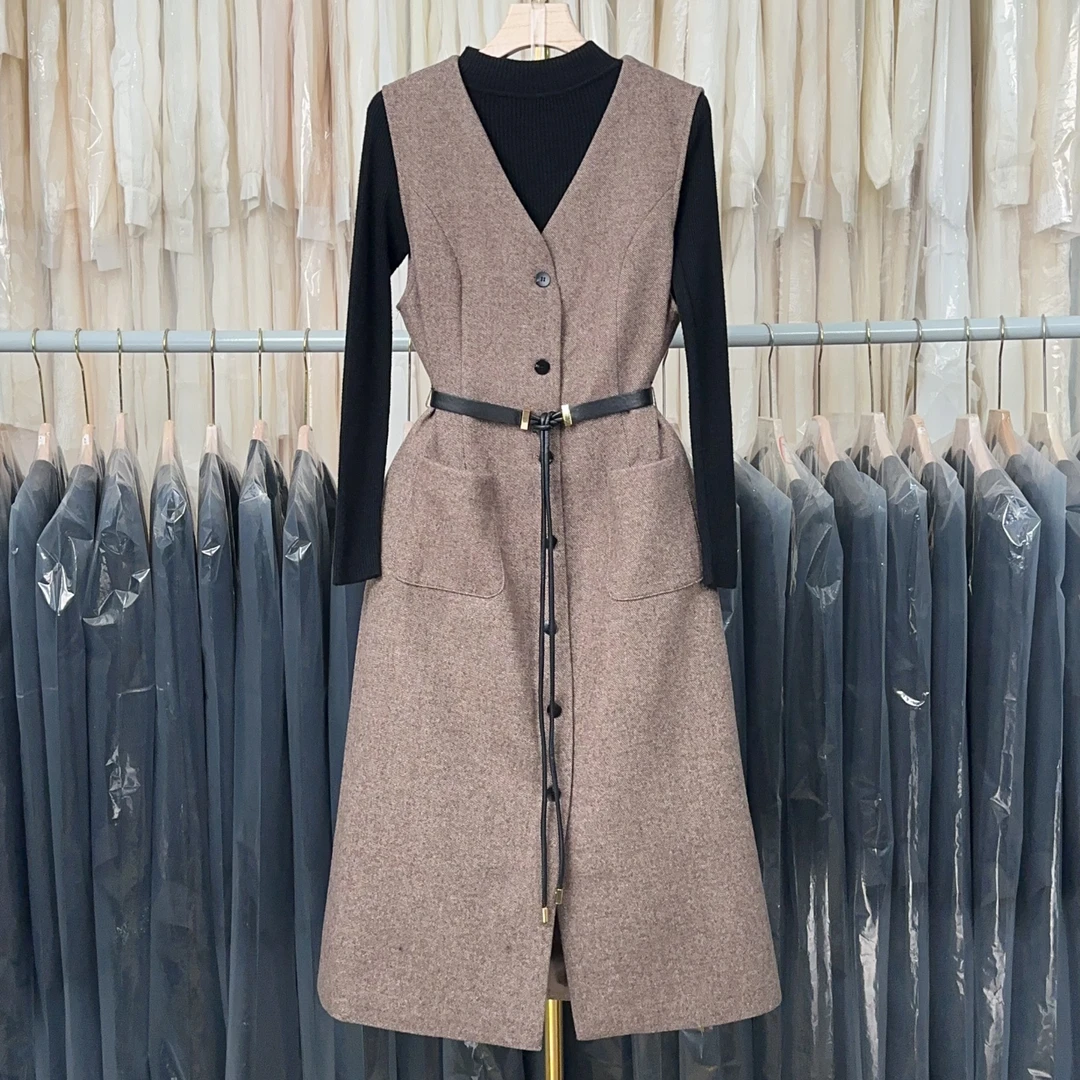 【RG3583】2024年秋冬新款时尚气质百搭减龄显瘦新款女装连衣裙