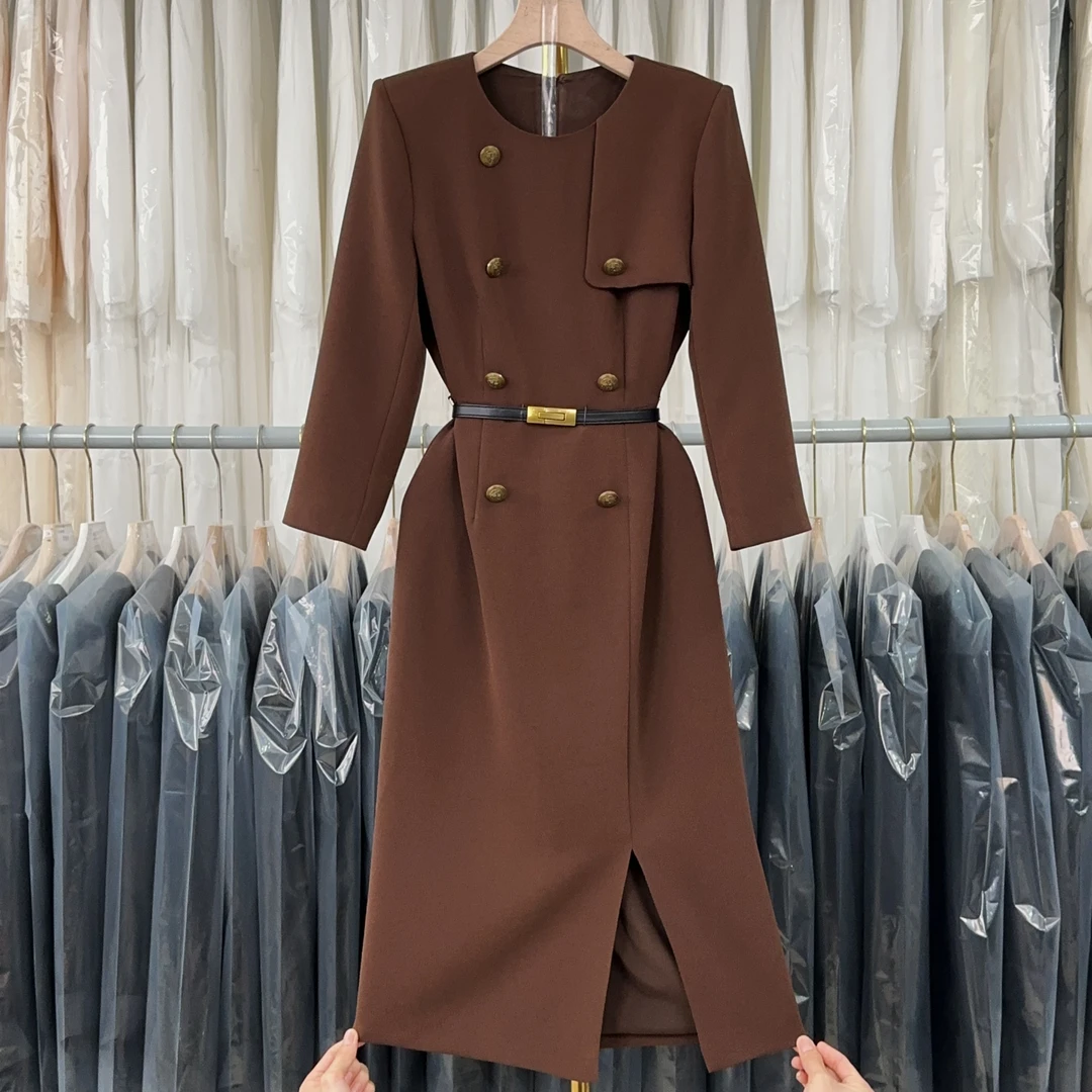 【RG3231】2024年秋冬新款时尚气质百搭减龄显瘦新款连衣裙