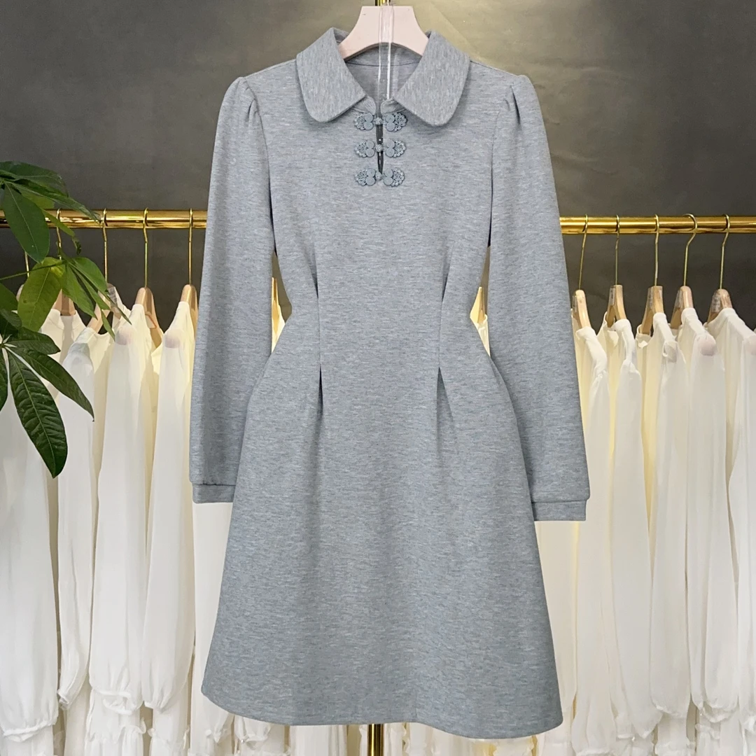 【RG3045】2024年秋冬新款时尚气质百搭减龄显瘦新款连衣裙