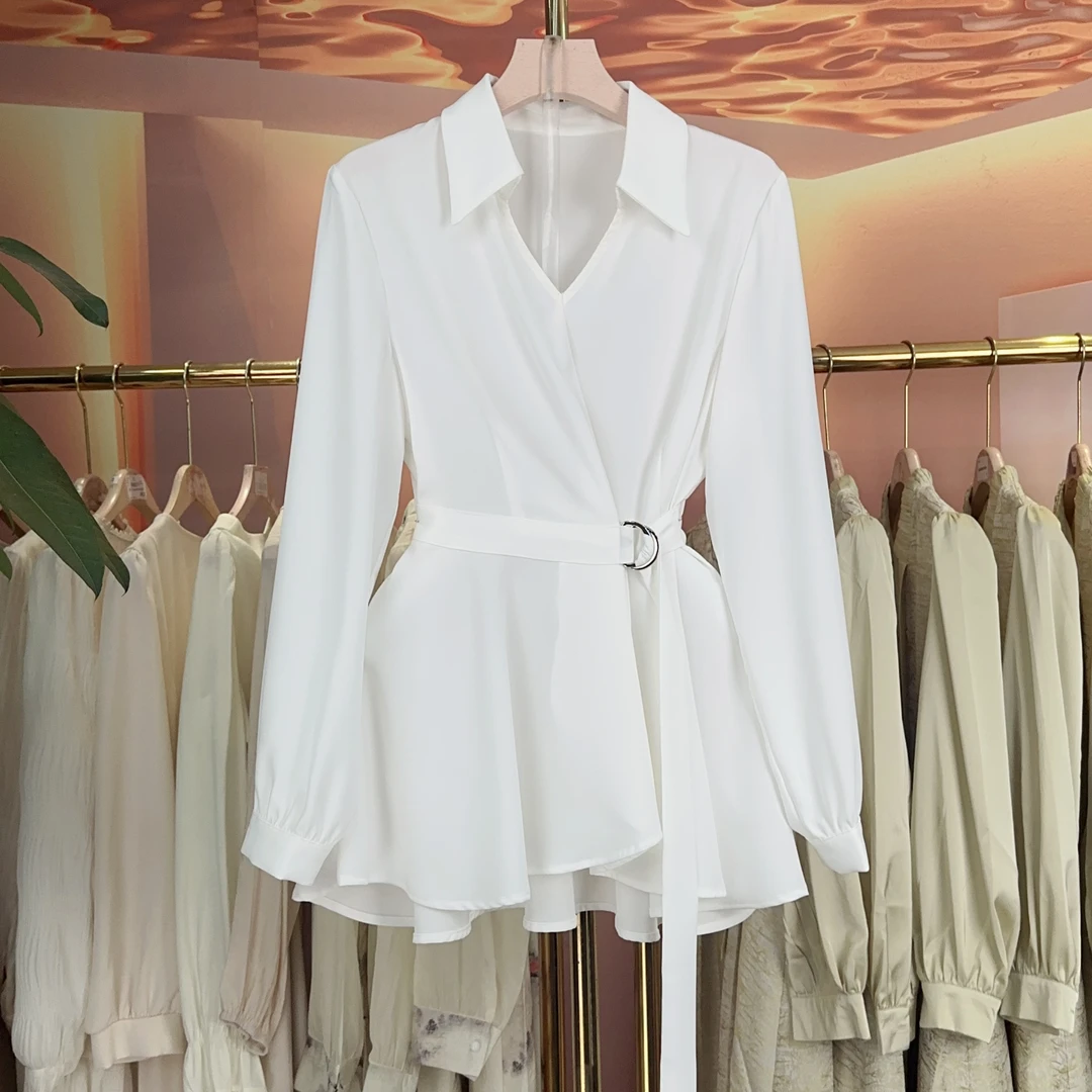 【现货】【RG1317】2024年秋冬新款时尚气质百搭减龄显瘦新款小衫