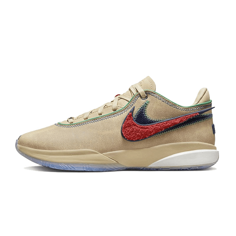 NIKE/耐克男鞋LEBRON 20舒适低帮运动鞋训练实战篮球鞋DV9089-200