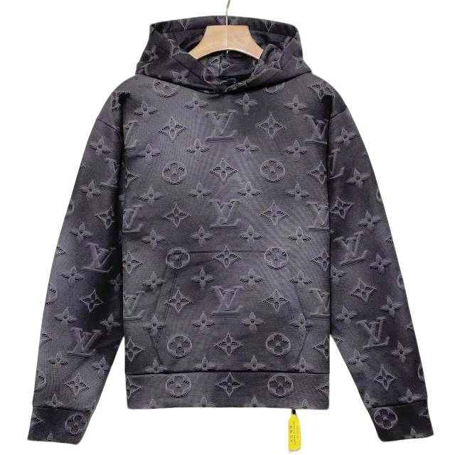 LouisVuitton/路易威登 LV 老花满印 卫衣/L码/95+新/XG-Y21034