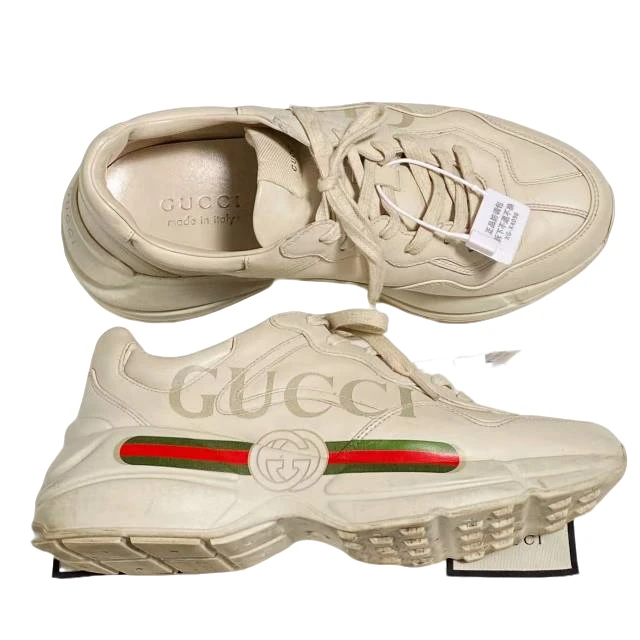 41.5码 GUCCI/古驰 时尚 休闲 百搭 运动鞋/95新/XG-X4096