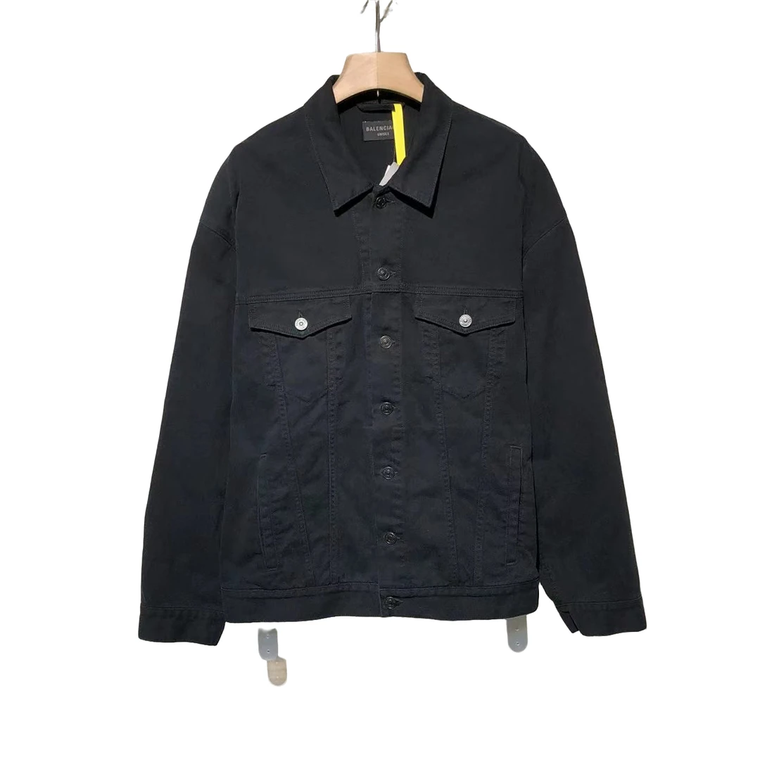 Balenciaga/巴黎世家 logo 牛仔外套/L码/未使用带吊/XG-Y17083