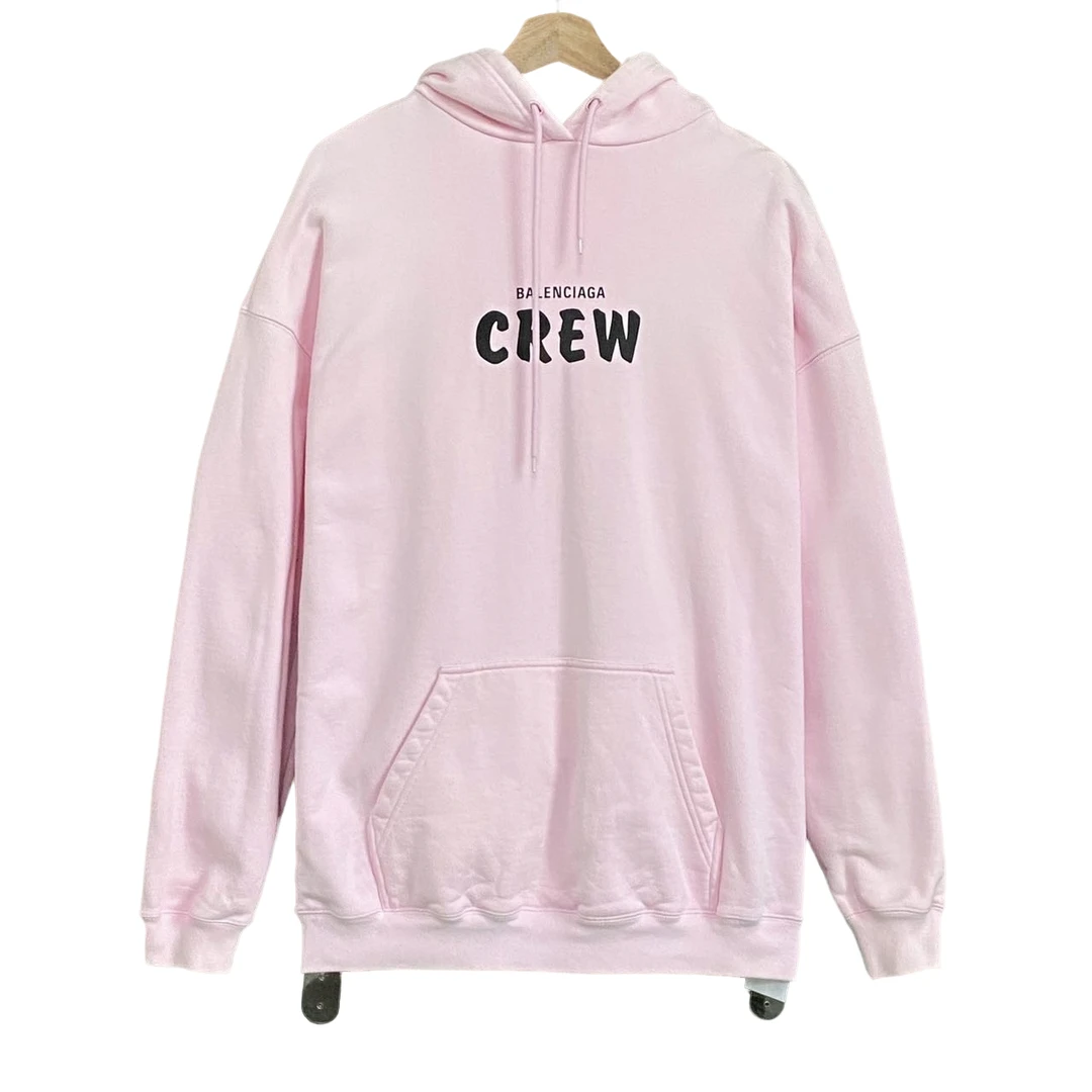 Balenciaga/巴黎世家 CREW联名 Logo卫衣/S码/95+新/XG-Y13070