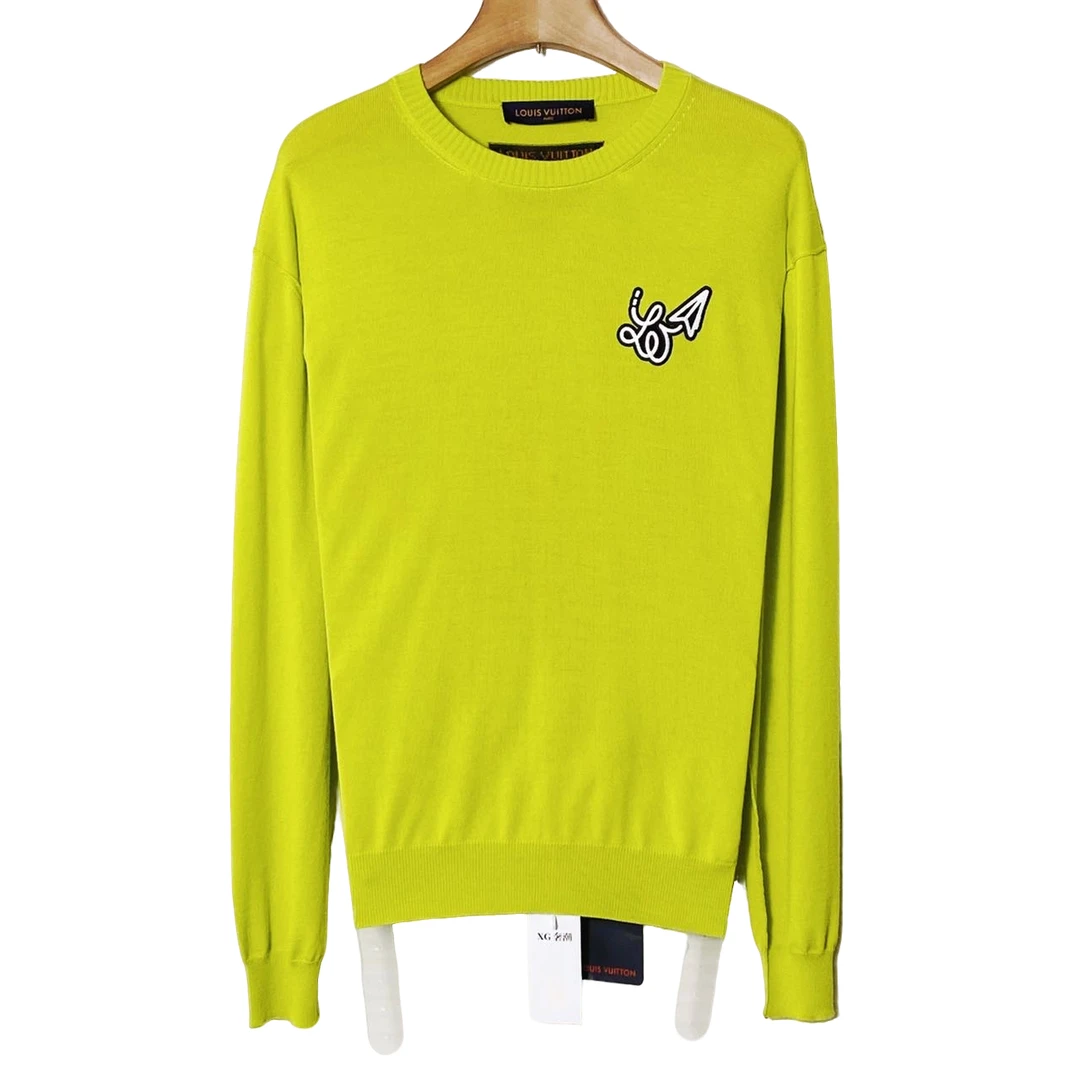 全新未使用 LouisVuitton/路易威登 飞机logo 毛衣/L码/XG-Y20387